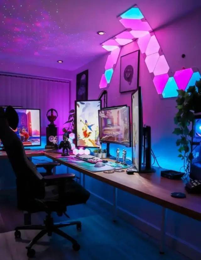 素材房电竞设计图_电竞素材图片_电竞房设计素材
