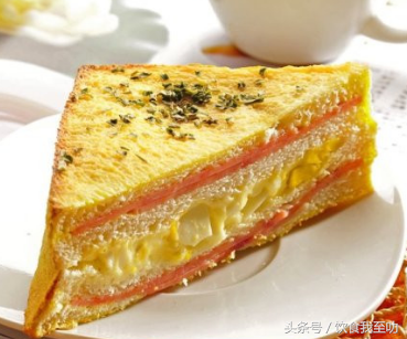 港式早餐火腿蛋_港式茶餐厅蛋包火腿的做法_火腿蛋堡的做法大全